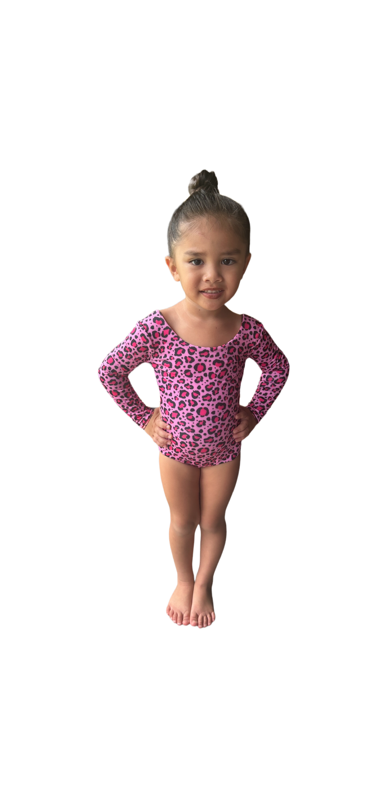 Long Sleeve Reversible Swimsuit (Brown Hau)