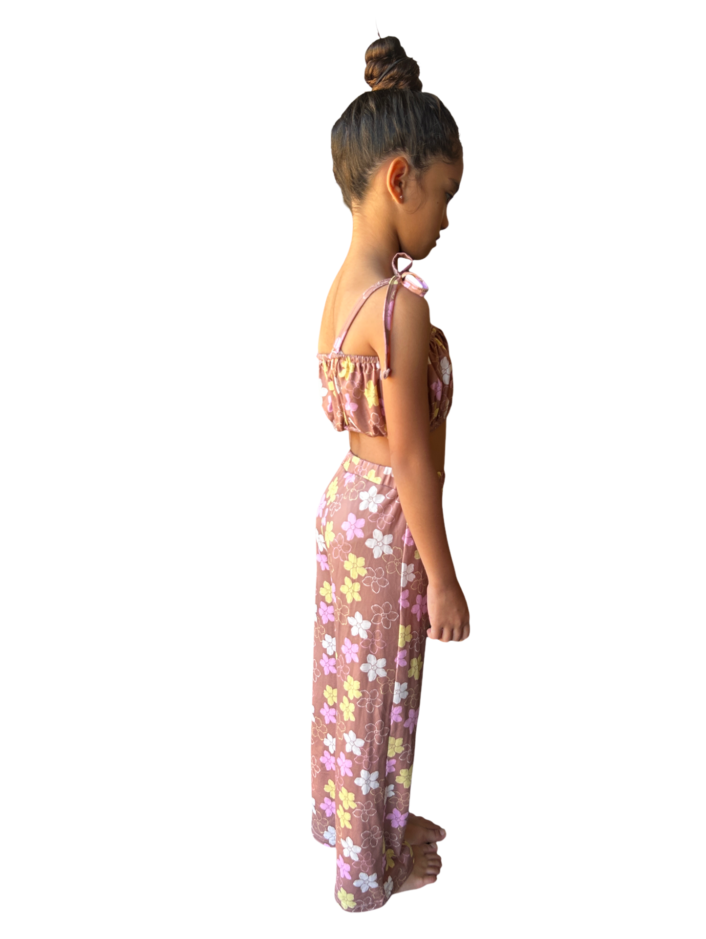 Keiki 2 piece set(Puakenikeni Tan)