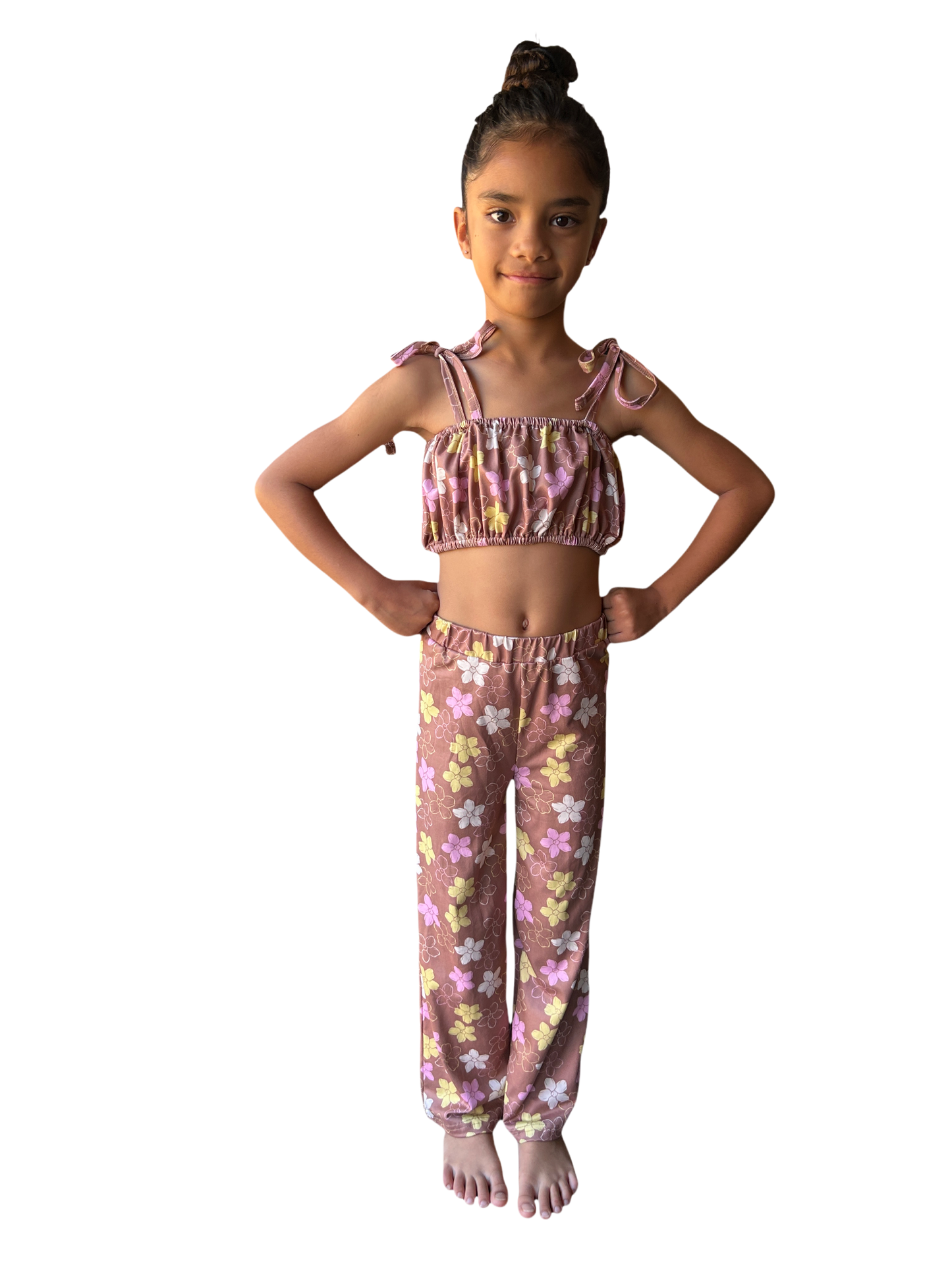 Keiki 2 piece set(Puakenikeni Tan)
