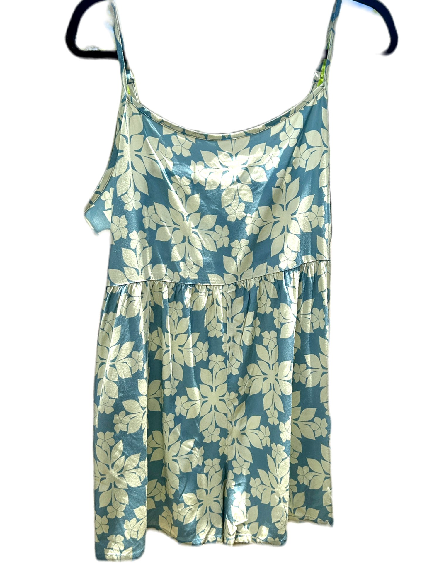 Ralna Shorts Romper (Green Pua Kuiki)
