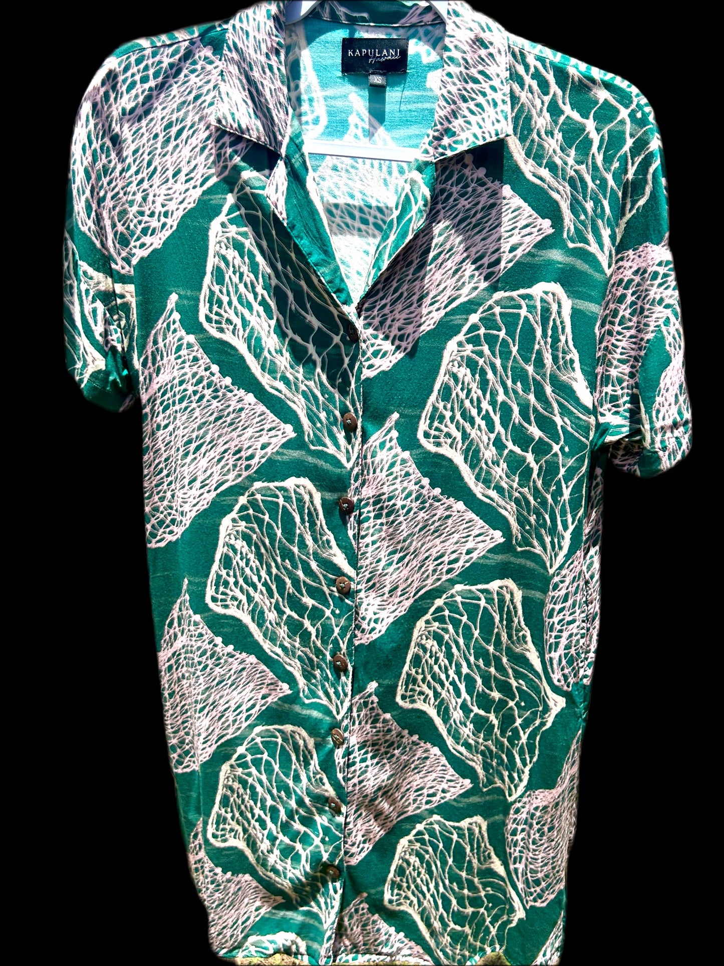 Malu Shirt Dress (green Upena)